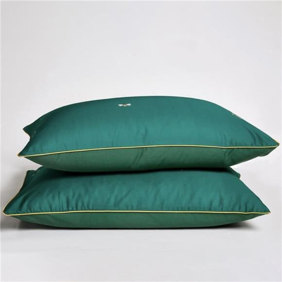 NEW Anthro Emerald Green Bee Boho Queen / King Size Bedding Duvet Sham Case Set - Picture 7 of 13